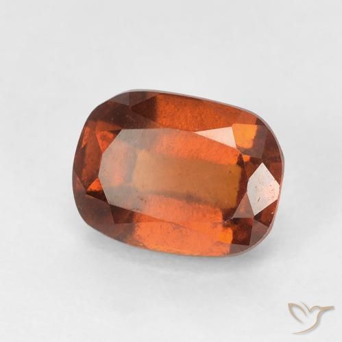 9,17 ctw natürlicher Mittelorange Hessonit-Granat, Kissen, VS-SI