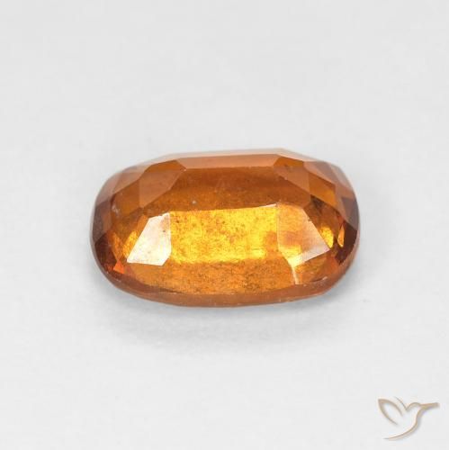 9,17 ctw natürlicher Mittelorange Hessonit-Granat, Kissen, VS-SI