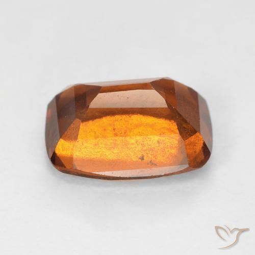 9,17 ctw natürlicher Amber Orange Hessonit-Granat, Kissen, VS