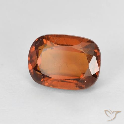 9,17 ctw natürlicher Amber Orange Hessonit-Granat, Kissen, VS