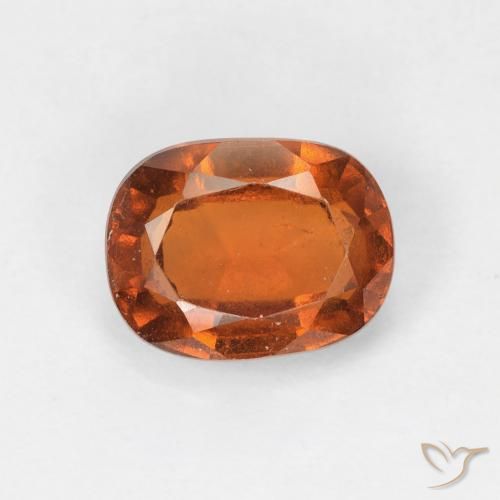 1.72ct Natürlicher Medium Dark-Orange Hessonit-Granat, Kissen, VS
