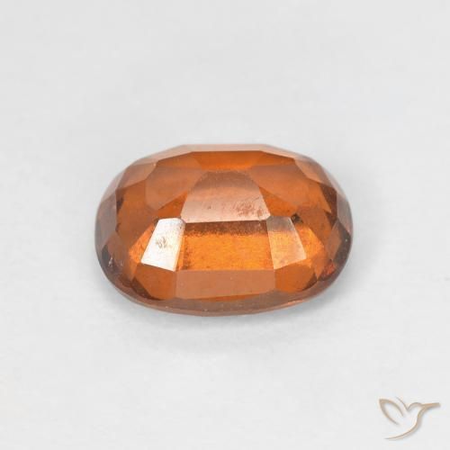 9,17 ctw natürlicher Medium Dark-Orange Hessonit-Granat, Kissen, VS
