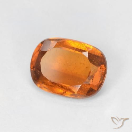 9,17 ctw natürlicher Gelblich-orange Hessonit-Granat, Kissen, VS