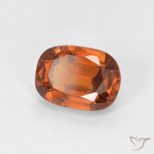 1.33ct Natürlicher Medium Dark-Orange Hessonit-Granat, Oval, VS