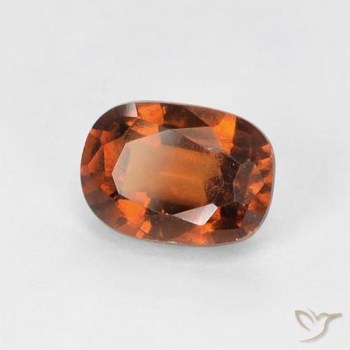 9,17 ctw natürlicher Amber Orange Hessonit-Granat, Kissen, VS