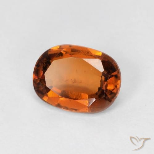 9,17 ctw natürlicher Mittelorange Hessonit-Granat, Oval, VS-SI