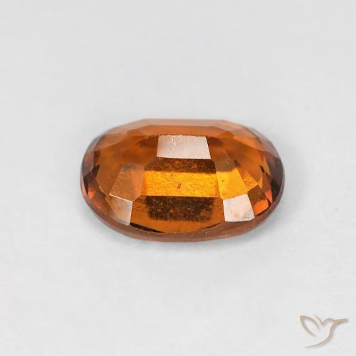 9,17 ctw natürlicher Mittelorange Hessonit-Granat, Oval, VS-SI