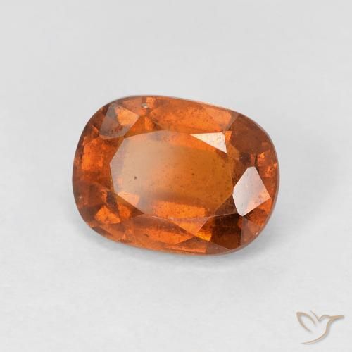 9,17 ctw natürlicher Mittelorange Hessonit-Granat, Kissen, VS-SI