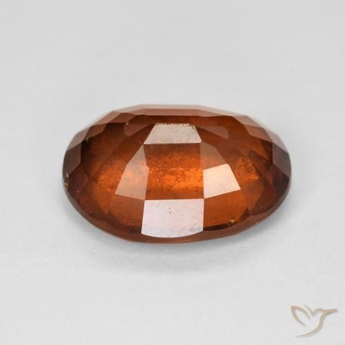 9,17 ctw natürlicher tieforange Hessonit-Granat, Oval, SI