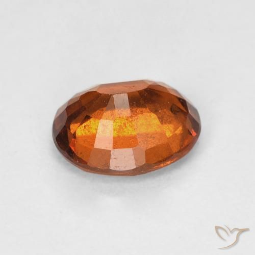 9,17 ctw natürlicher Amber Orange Hessonit-Granat, Oval, VS