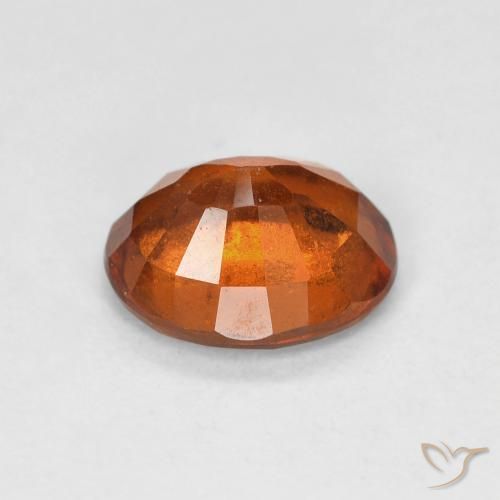 9,17 ctw natürlicher tieforange Hessonit-Granat, Oval, VS