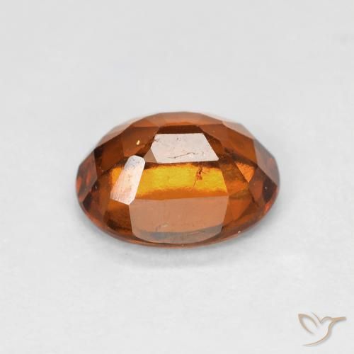 9,17 ctw natürlicher Medium Dark-Orange Hessonit-Granat, Oval, VS