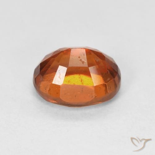 9,17 ctw natürlicher tieforange Hessonit-Granat, Oval, VS