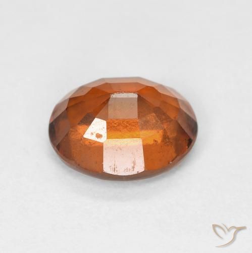 9,17 ctw natürlicher Amber Orange Hessonit-Granat, Oval, VS