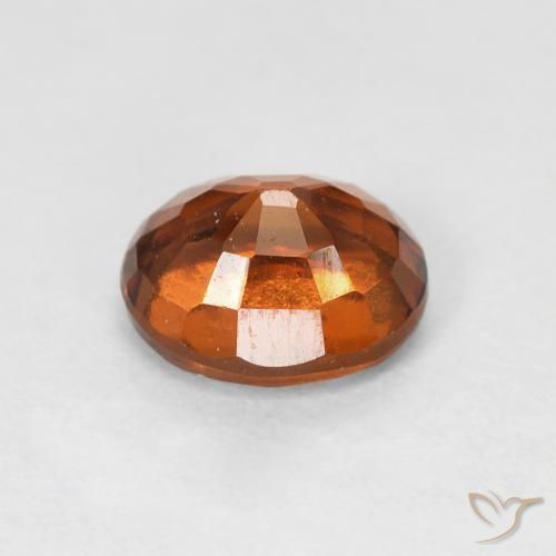9,17 ctw natürlicher rötlich-orange Hessonit-Granat, Oval, VS
