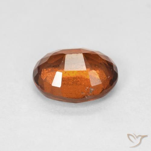 9,17 ctw natürlicher Medium Dark-Orange Hessonit-Granat, Oval, VS
