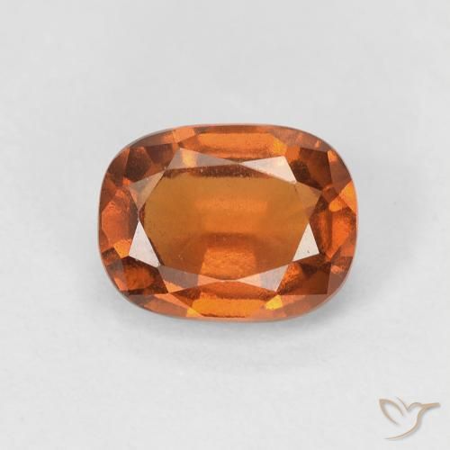1.83ct Natürlicher Medium Dark-Orange Hessonit-Granat, Kissen, VVS-VS