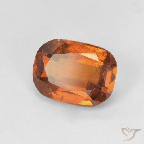 9,17 ctw natürlicher Mittelorange Hessonit-Granat, Kissen, VVS-VS