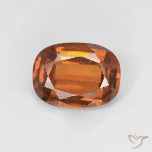 1.42ct Natürlicher Mittelorange Hessonit-Granat, Kissen, VVS-VS