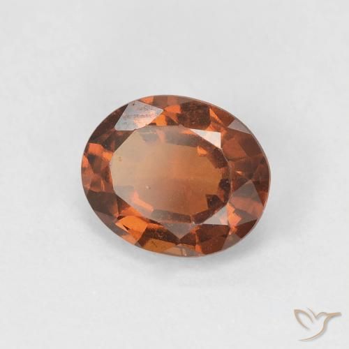 9,17 ctw natürlicher Mittelorange Hessonit-Granat, Oval, VVS-VS