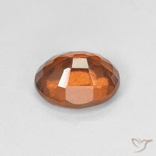 9,17 ctw natürlicher Amber Orange Hessonit-Granat, Oval, VVS-VS