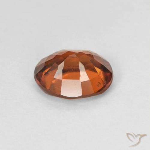 9,17 ctw natürlicher tieforange Hessonit-Granat, Oval, VVS-VS
