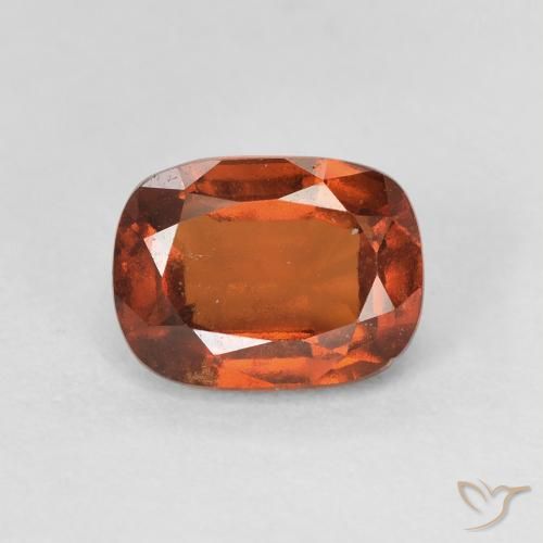 1.87ct Natürlicher Mittelorange Hessonit-Granat, Kissen, VVS-VS