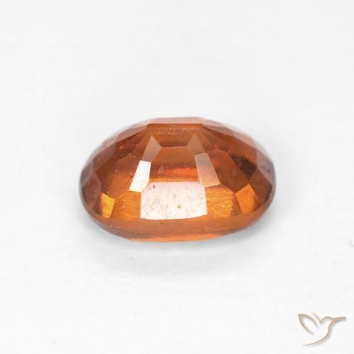 9,17 ctw natürlicher Medium Dark-Orange Hessonit-Granat, Kissen, VVS-VS