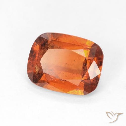 9,17 ctw natürlicher rötlich-orange Hessonit-Granat, Kissen, VS-SI
