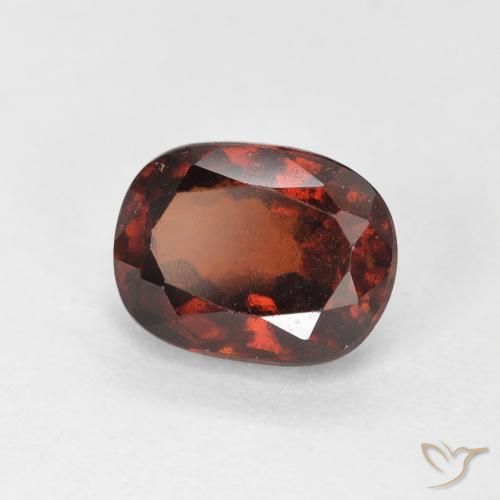 1.86ct Natürlicher tiefrot Hessonit-Granat, Kissen, VS