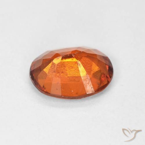 9,17 ctw natürlicher tieforange Hessonit-Granat, Oval, VS