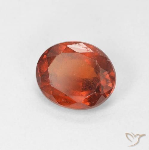 9,17 ctw natürlicher Amber Orange Hessonit-Granat, Oval, VS