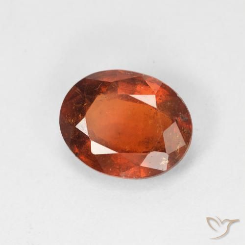 9,17 ctw natürlicher Warmes Orange Hessonit-Granat, Oval, VS