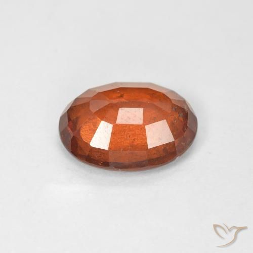 9,17 ctw natürlicher Warmes Orange Hessonit-Granat, Oval, VS