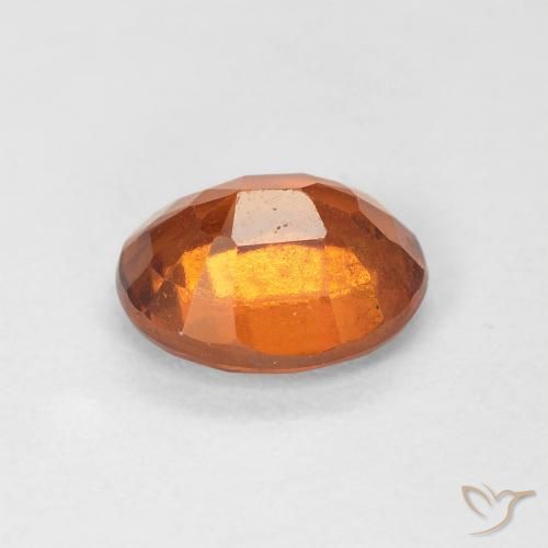 9,17 ctw natürlicher tieforange Hessonit-Granat, Oval, VS