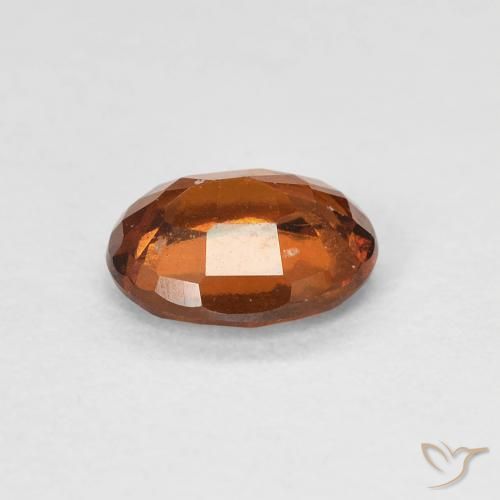9,17 ctw natürlicher Amber Orange Hessonit-Granat, Oval, VVS-VS