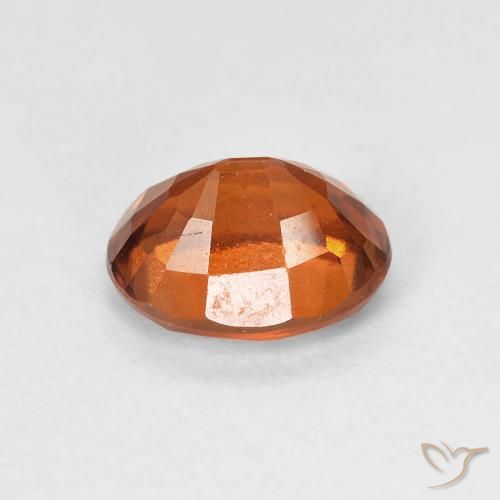 9,17 ctw natürlicher tieforange Hessonit-Granat, Oval, VVS-VS