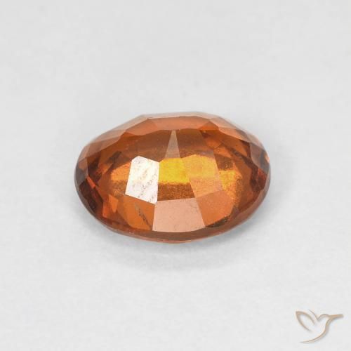 9,17 ctw natürlicher Amber Orange Hessonit-Granat, Oval, VVS-VS