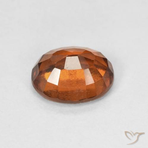 9,17 ctw natürlicher tieforange Hessonit-Granat, Oval, VVS-VS
