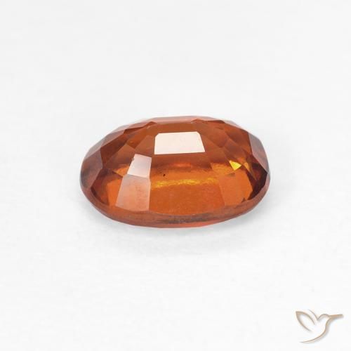 9,17 ctw natürlicher rötlich-orange Hessonit-Granat, Oval, VS