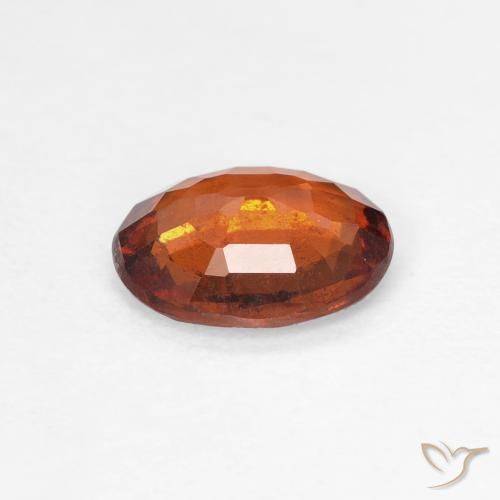 9,17 ctw natürlicher tieforange Hessonit-Granat, Oval, VS