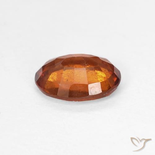9,17 ctw natürlicher Medium Dark-Orange Hessonit-Granat, Oval, VS