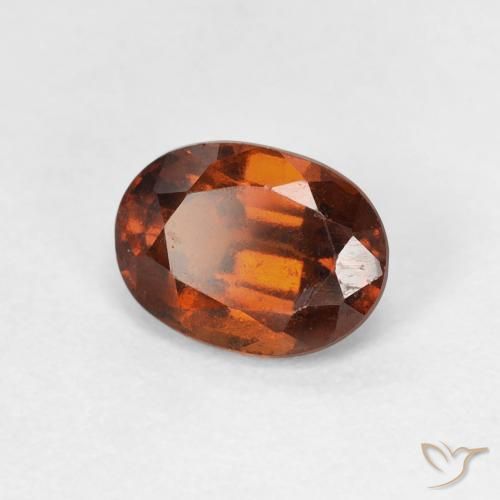 9,17 ctw natürlicher Mittelorange Hessonit-Granat, Oval, VVS-VS
