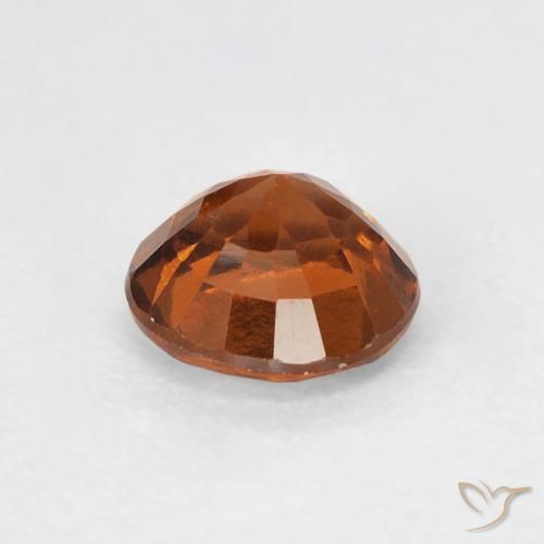 9,17 ctw natürlicher Medium Dark-Orange Hessonit-Granat, Runden, VVS-VS