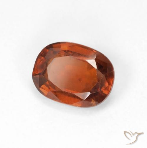 9,17 ctw natürlicher Amber Orange Hessonit-Granat, Oval, VS