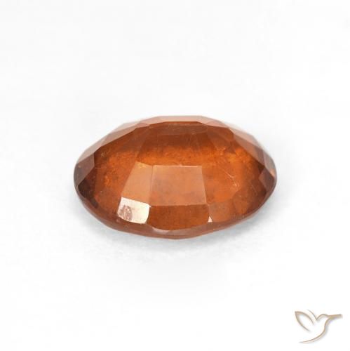 9,17 ctw natürlicher Medium Dark-Orange Hessonit-Granat, Oval, VS