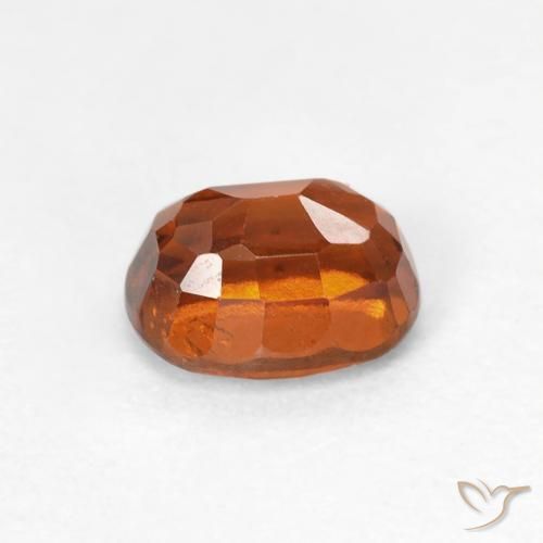 9,17 ctw natürlicher Medium Dark-Orange Hessonit-Granat, Oval, VS