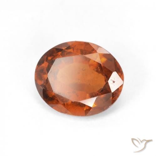 9,17 ctw natürlicher Amber Orange Hessonit-Granat, Oval, VS