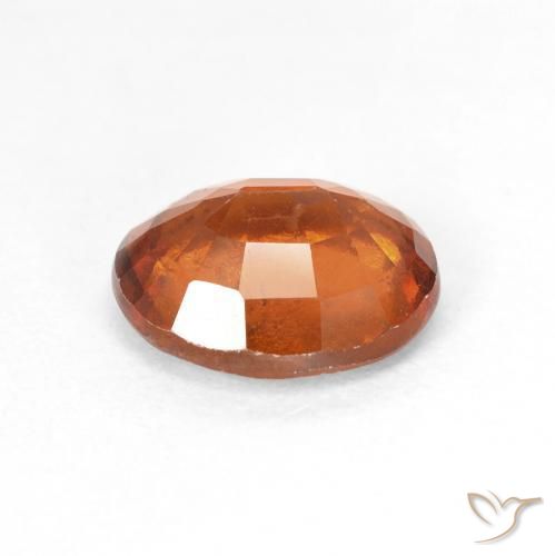 9,17 ctw natürlicher Amber Orange Hessonit-Granat, Oval, VS