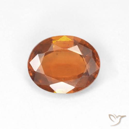 1.68ct Natürlicher Amber Orange Hessonit-Granat, Oval, VS